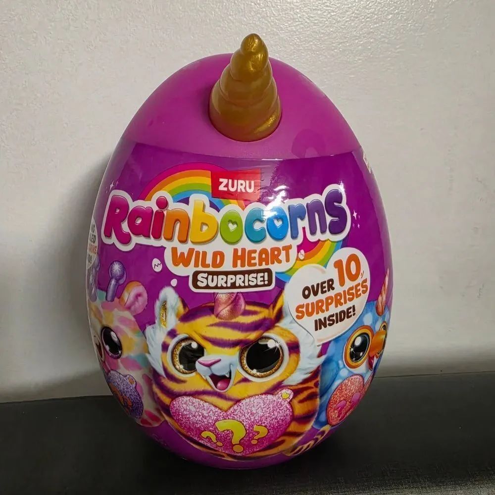 New ZURU Rainbocorns Wild Heart Surprise S1 kid Christmas Valentine's Easter EGG
